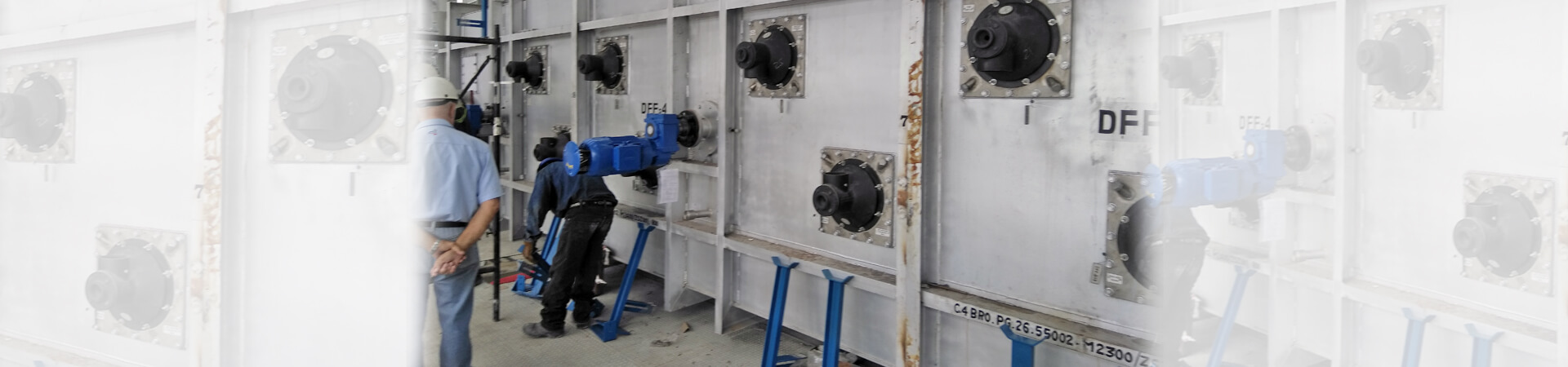 Original Fitch Engineering equipment photograph